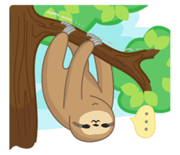 SURU ~ Happy Sloth sticker #313703