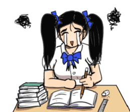 Mindy's school life sticker #314337