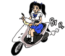 Mindy's school life sticker #314338
