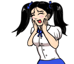 Mindy's school life sticker #314340