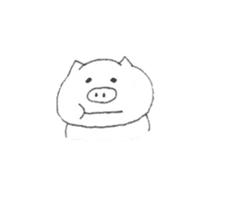 Buu-chan Piglet sticker #314546