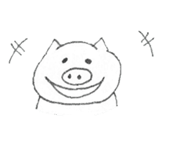 Buu-chan Piglet sticker #314549