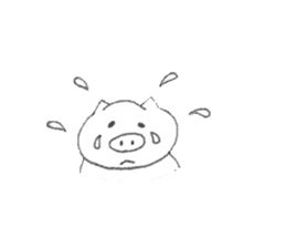 Buu-chan Piglet sticker #314564