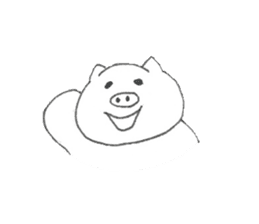 Buu-chan Piglet sticker #314566