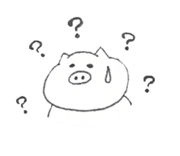 Buu-chan Piglet sticker #314573