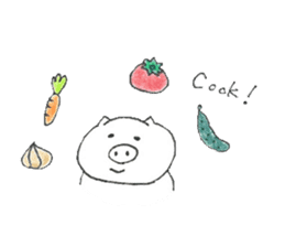 Buu-chan Piglet sticker #314584