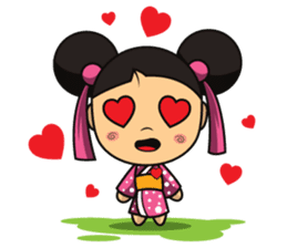 LOVE AND FRIENDSHIP - AKI AND AIKA sticker #315118