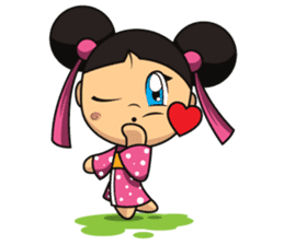 LOVE AND FRIENDSHIP - AKI AND AIKA sticker #315121