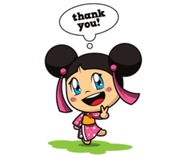 LOVE AND FRIENDSHIP - AKI AND AIKA sticker #315126