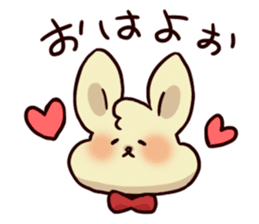 Words of Hiroshima rabbit sticker #315305