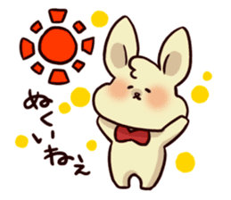 Words of Hiroshima rabbit sticker #315306