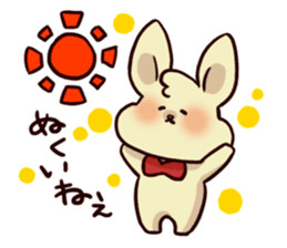 Words of Hiroshima rabbit sticker #315306