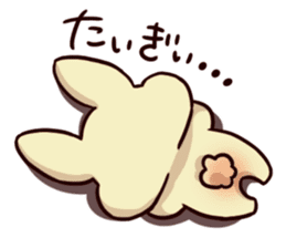 Words of Hiroshima rabbit sticker #315310