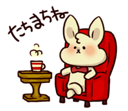 Words of Hiroshima rabbit sticker #315311