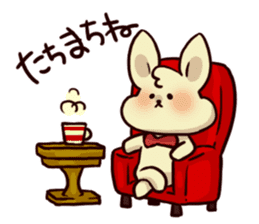 Words of Hiroshima rabbit sticker #315311