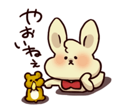 Words of Hiroshima rabbit sticker #315312