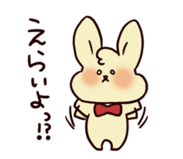 Words of Hiroshima rabbit sticker #315316