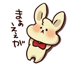 Words of Hiroshima rabbit sticker #315318