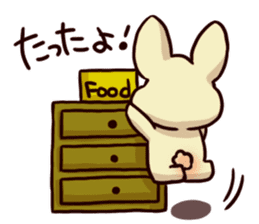 Words of Hiroshima rabbit sticker #315336