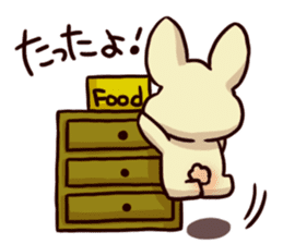 Words of Hiroshima rabbit sticker #315336