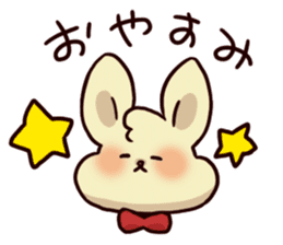 Words of Hiroshima rabbit sticker #315344