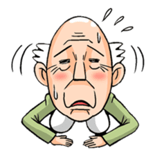 Grandpa & Grandma from the countryside sticker #315634