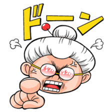 Grandpa & Grandma from the countryside sticker #315636