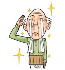 Grandpa & Grandma from the countryside sticker #315640