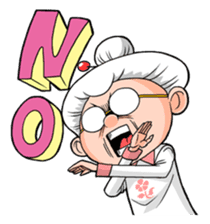 Grandpa & Grandma from the countryside sticker #315642