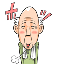 Grandpa & Grandma from the countryside sticker #315654