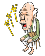 Grandpa & Grandma from the countryside sticker #315662