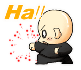 Brother and sister of martial arts. sticker #315706