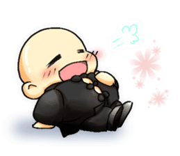 Brother and sister of martial arts. sticker #315720