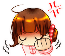 Brother and sister of martial arts. sticker #315736