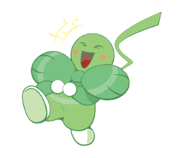 HAPPY LEAF sticker #316228