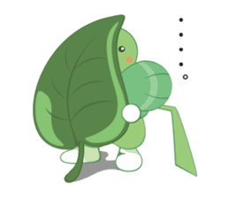 HAPPY LEAF sticker #316239