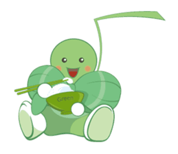 HAPPY LEAF sticker #316248