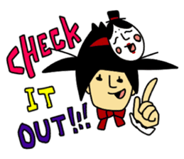 RINA OCHOKU Simple emoticons ver. sticker #316345