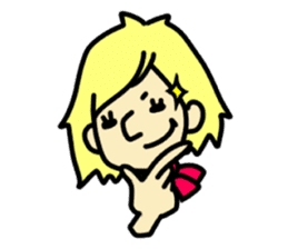 RINA OCHOKU Simple emoticons ver. sticker #316376