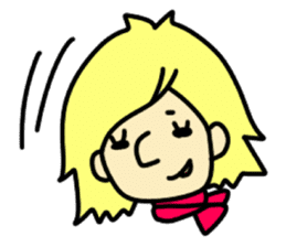 RINA OCHOKU Simple emoticons ver. sticker #316378