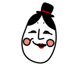 RINA OCHOKU Simple emoticons ver. sticker #316381