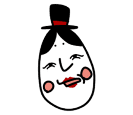 RINA OCHOKU Simple emoticons ver. sticker #316382