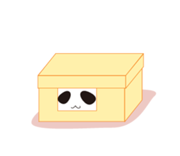 Sticker Peeping MochiPanda(English) sticker #316599