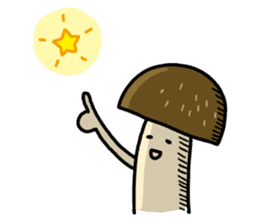 Feeling of mushroom sticker #316865