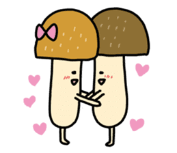 Feeling of mushroom sticker #316866