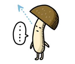 Feeling of mushroom sticker #316884