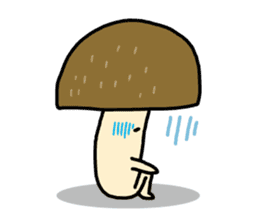 Feeling of mushroom sticker #316895