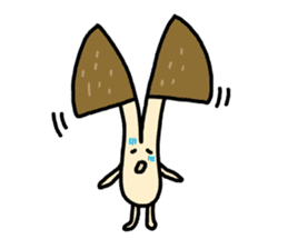 Feeling of mushroom sticker #316896