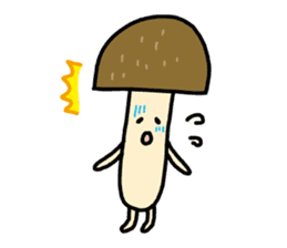 Feeling of mushroom sticker #316899