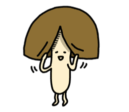 Feeling of mushroom sticker #316901